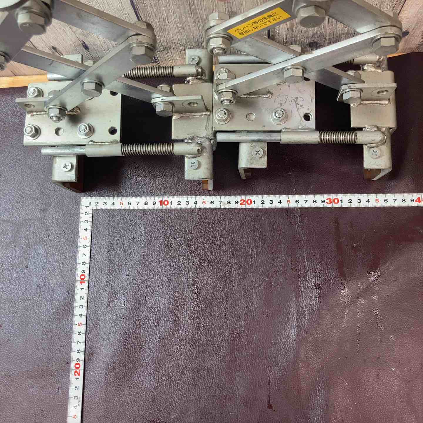 中古品】石材クランプ ハンドリフター 最大荷重75㎏ 石吊りクランプ 2