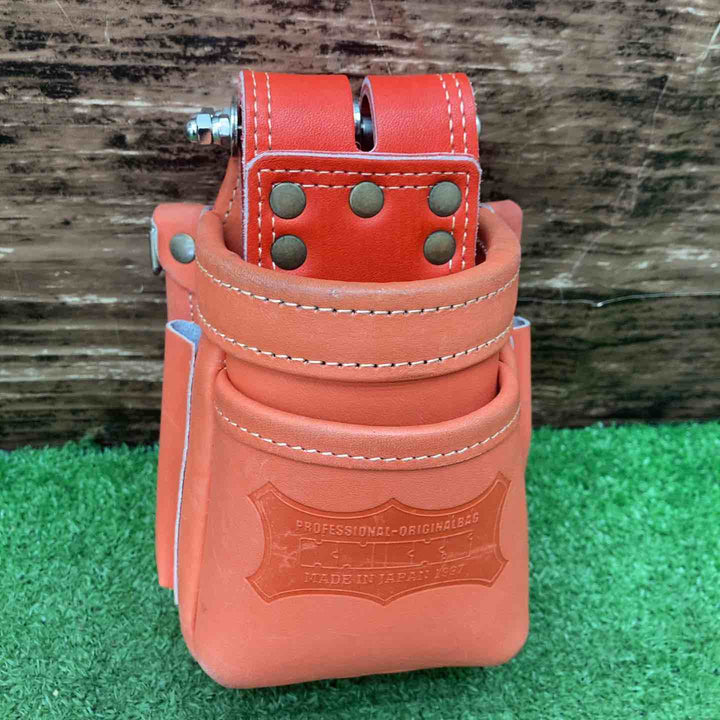 特価　ニックス チェーン式最高級硬式グローブ革小物腰袋(レッド) KGR-201VADX【川越店】