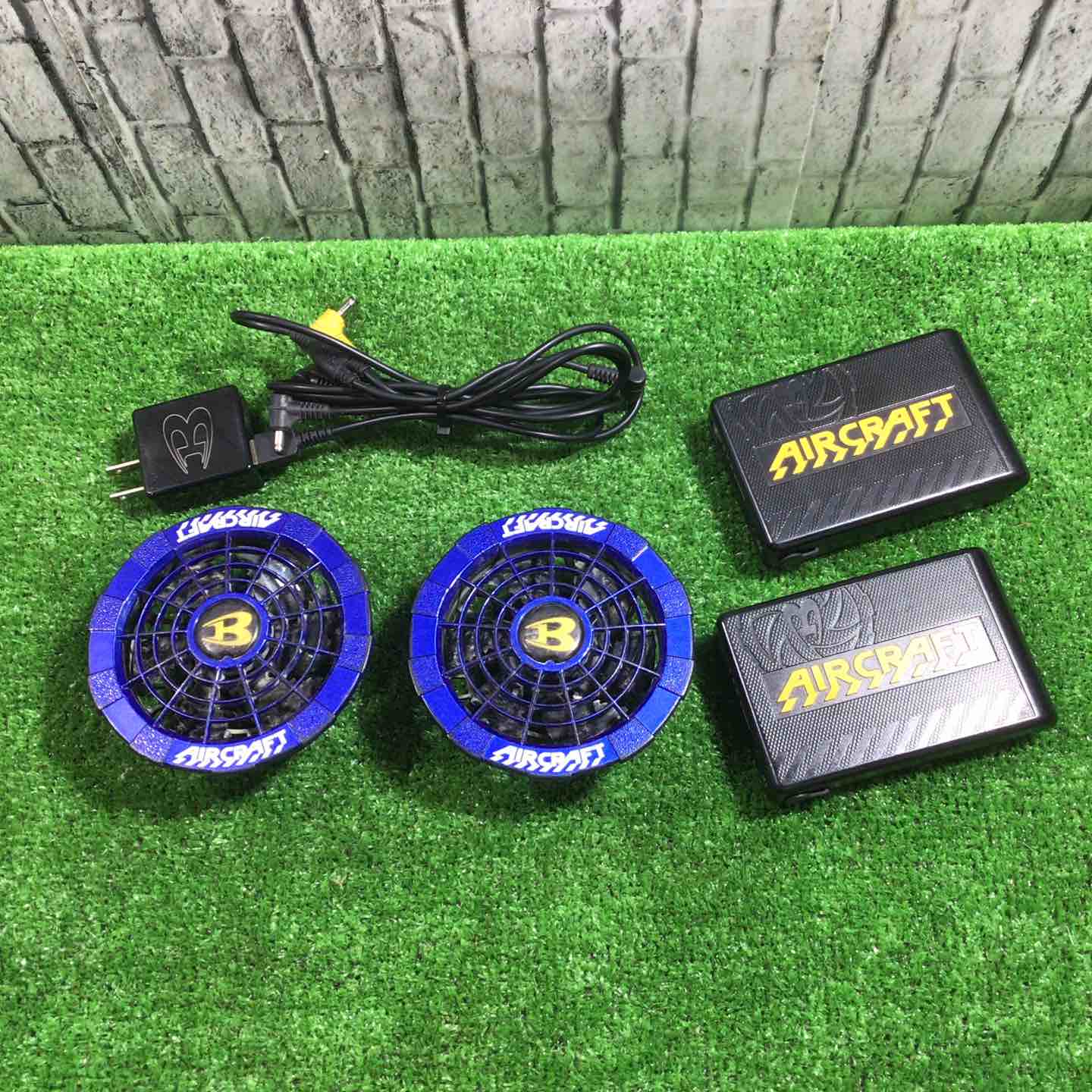 バートル 12vファン＋AC230＋TC250 ◇バートル(BURTLE) 空調服用 ファンセット ＋12v AC230