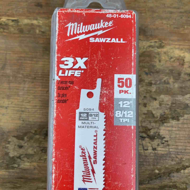 【未使用品】ミルウォーキー/Milwaukee  レシプロソーブレード 48-01-6094 12インチ SAWZALL【柏店】
