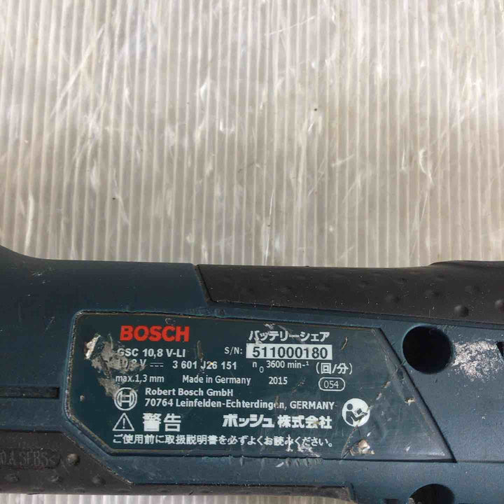 ◇BOSCH(ボッシュ) 10.8Vバッテリーシェア GSC10.8V-LI【草加店】