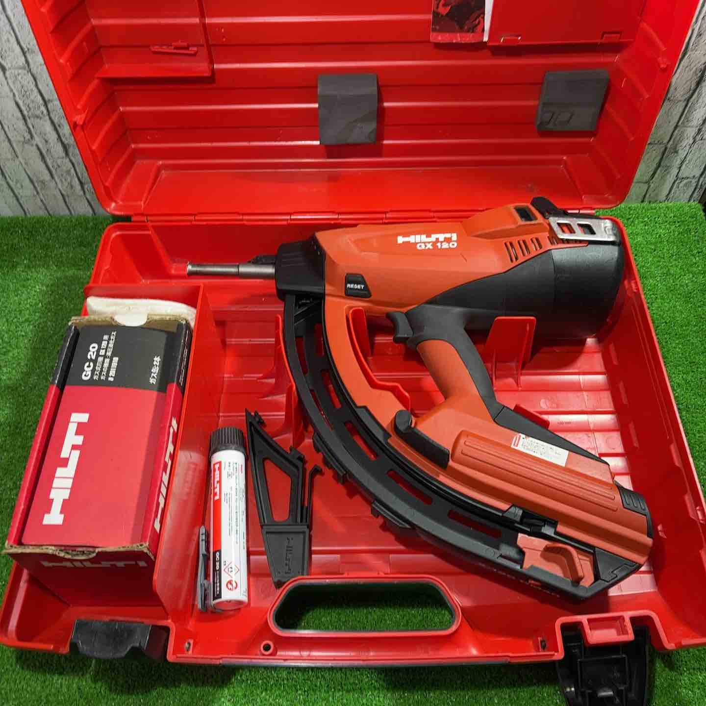 ◇ヒルティ(HILTI) ガス式鋲打機 GX120【川口店】 – アクトツール
