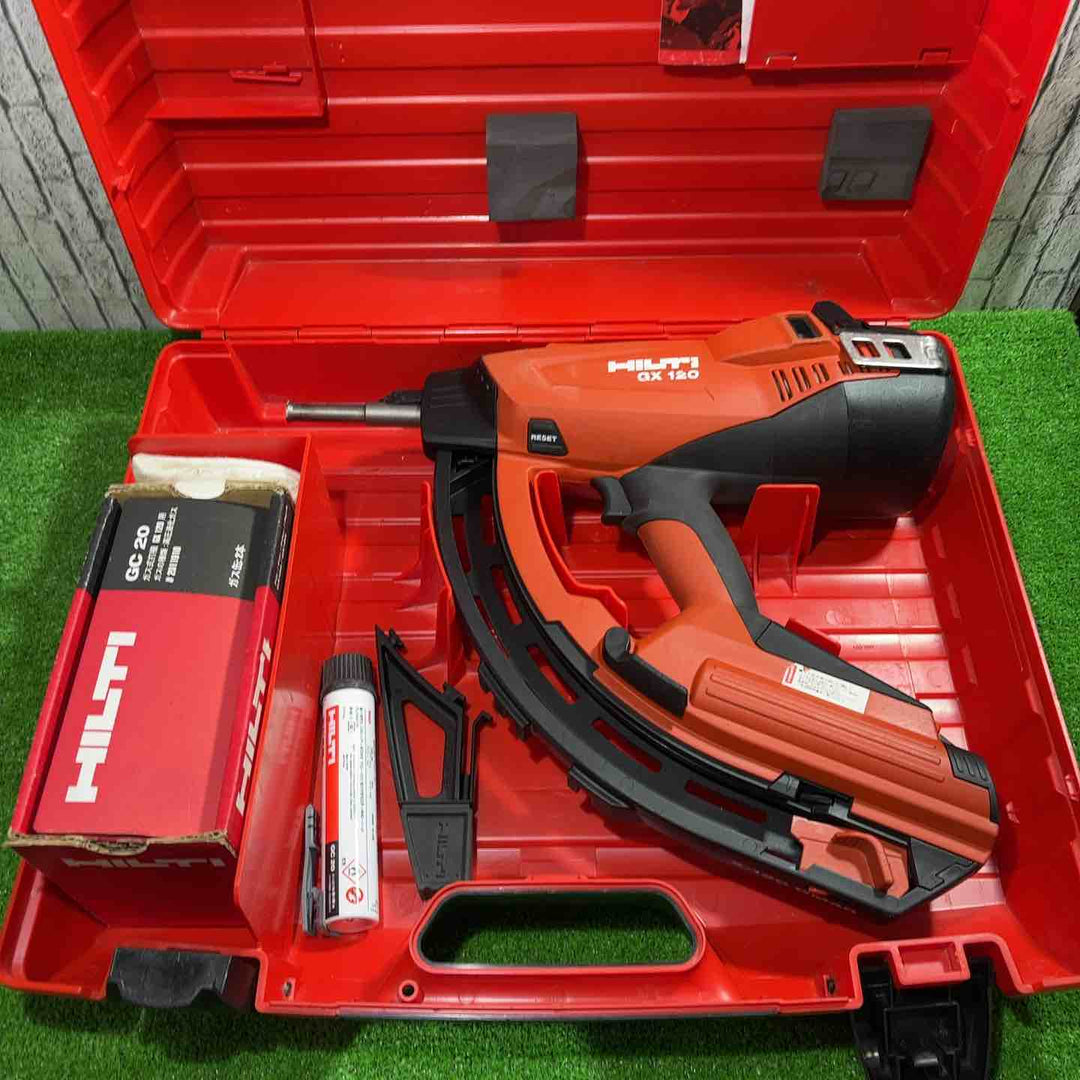 ◇ヒルティ(HILTI) ガス式鋲打機 GX120【川口店】