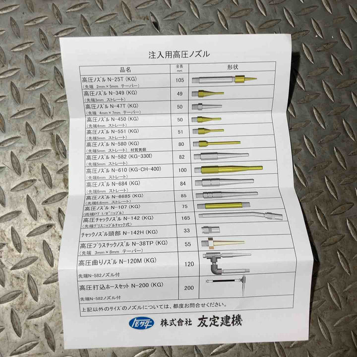 ◇友定 注入ポンプＫＧ-330Ｉ【草加店】
