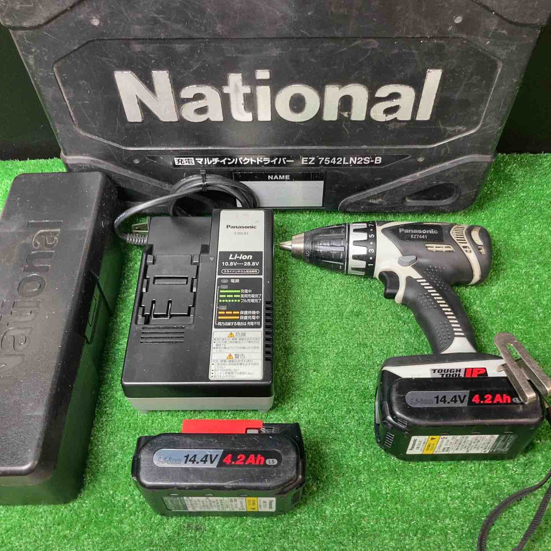 Panasonic(パナソニック) 充電ドリルドライバー14.4V グレー EZ7441LS2S-H【岩槻店】