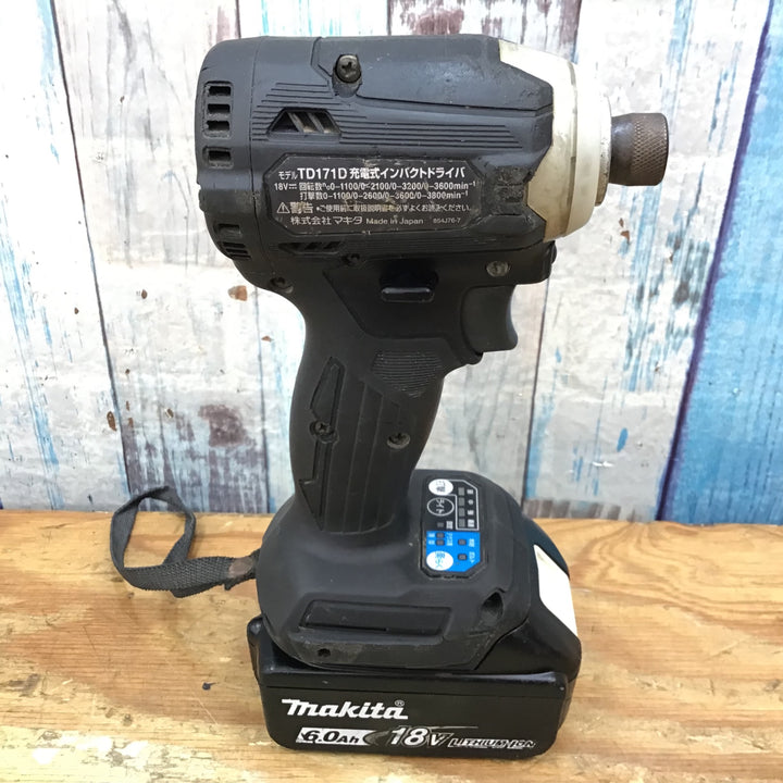 ★マキタ(makita) コードレスインパクトドライバー TD171DRGXB【柏店】