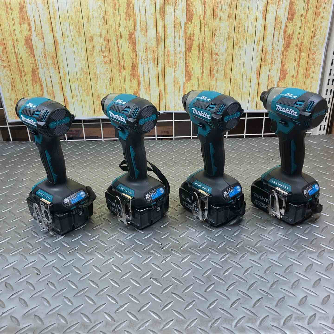 makita マキタ インパクトドライバー TD173DRGX ４台セット