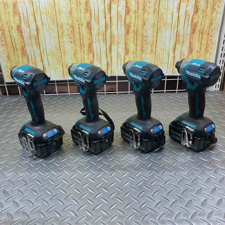 makita マキタ インパクトドライバー TD173DRGX ４台セット