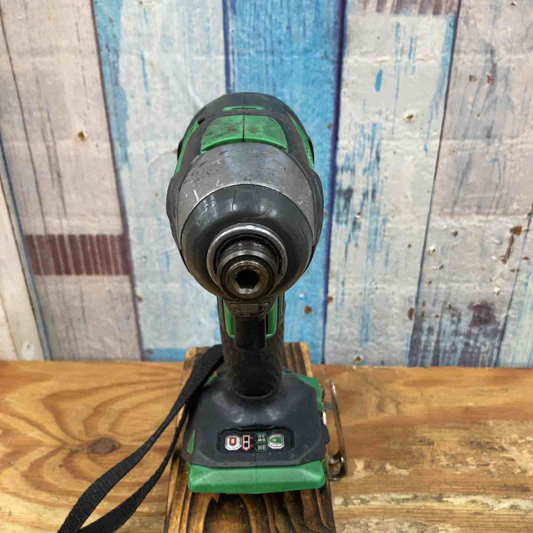 【中古品】ハイコーキ(HIKOKI ※旧:日立工機) コードレスインパクトドライバー WH14DDL(2LSCK)(L) 14.4V フルセット【柏店】
