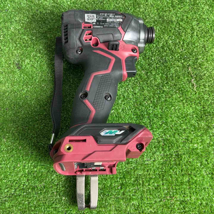 ★ハイコーキ(HIKOKI ※旧:日立工機) コードレスインパクトドライバ スコーピオンレッド WH36DD(2XHRSZ)【草加店】