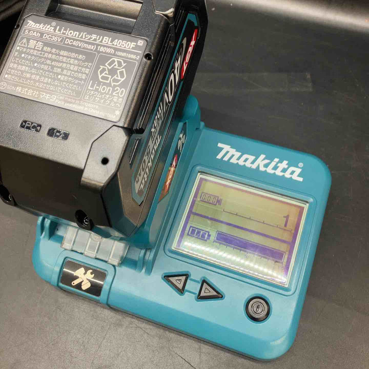 【美品】★マキタ(makita) リチウムイオンバッテリー 40Vmax/5.0Ah BL4050F 充電回数1回【川越店】