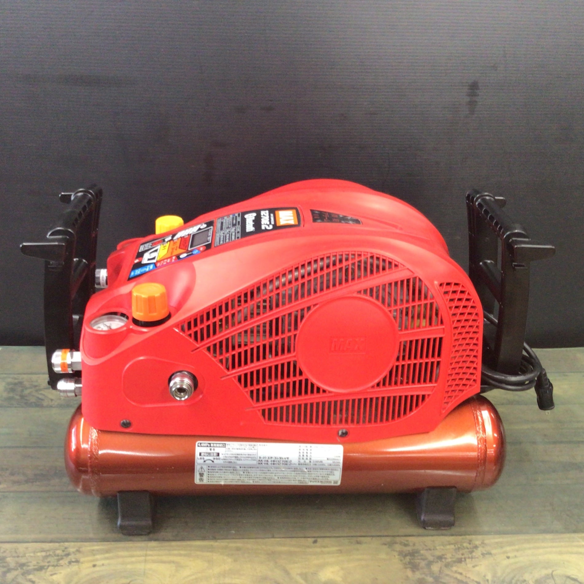 マックス(MAX) エアコンプレッサー AK-HL1270E2_レッド 【東大和店