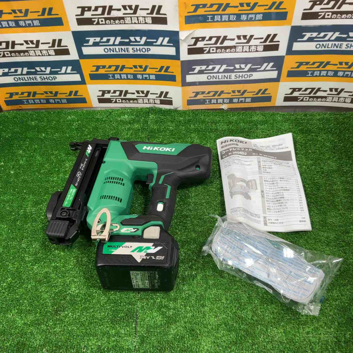 ★ハイコーキ(HIKOKI ※旧:日立工機) コードレスタッカー N3604DJ(XP)【草加店】