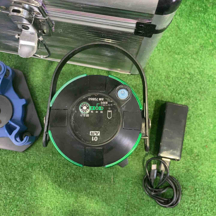 ◇シンワ測定(Shinwa Sokutei) レーザー墨出し器 LASER ROBO LEXIA レーザーロボ レクシア 01AR グリーン 70860【町田店】