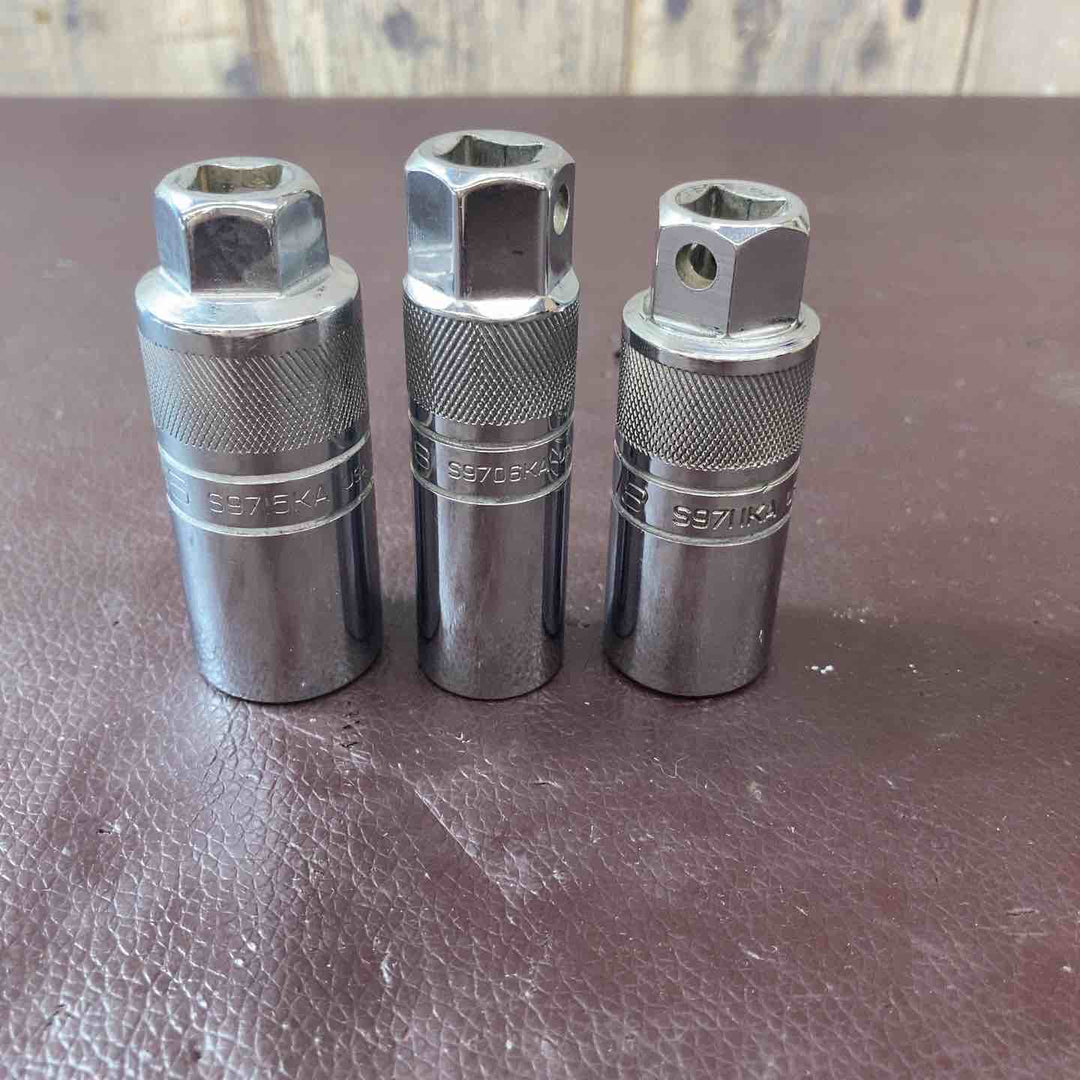 【中古品】スナップオン(Snap-on) プラグレンチソケット 3個セット S9706KA～S9711KA スパーク【東大和店】