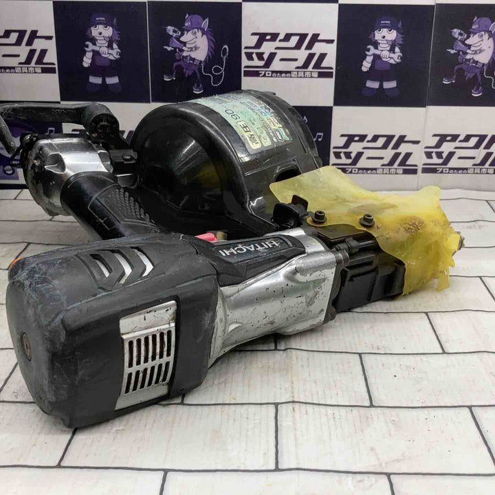 ★ハイコーキ(HIKOKI ※旧:日立工機) 高圧エア釘打ち機 NV90HR(S)【所沢店】