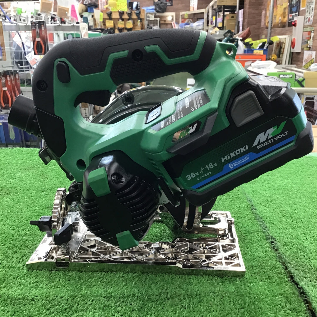 【未使用】 ハイコーキ HiKOKI 125mm マルチボルト コードレス集じん丸のこ C3605DYC(XPSZ) 【桶川店】