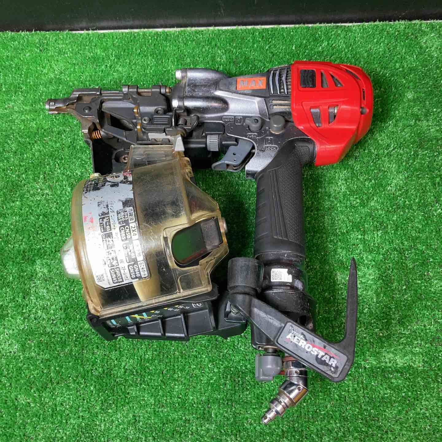 ☆マックス(MAX) 高圧エア釘打ち機 HN-65N4(D)-G【岩槻店】 – アクト