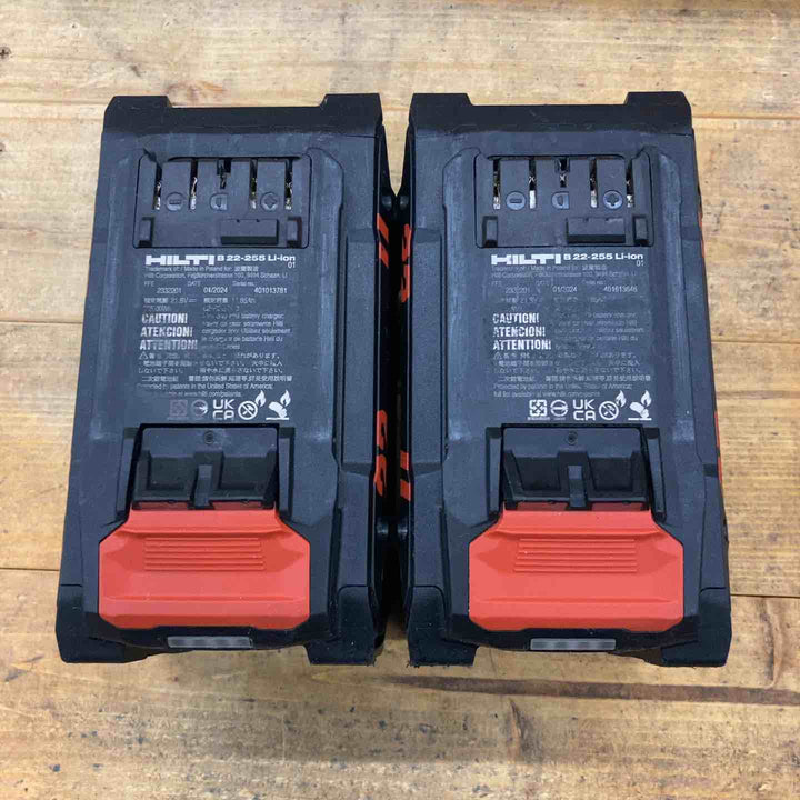 ★ヒルティ(Hilti) 充電式ロータリーハンマー TE30-22 ケース(21.6V12Ahバッテリー2個、充電器)【所沢店】