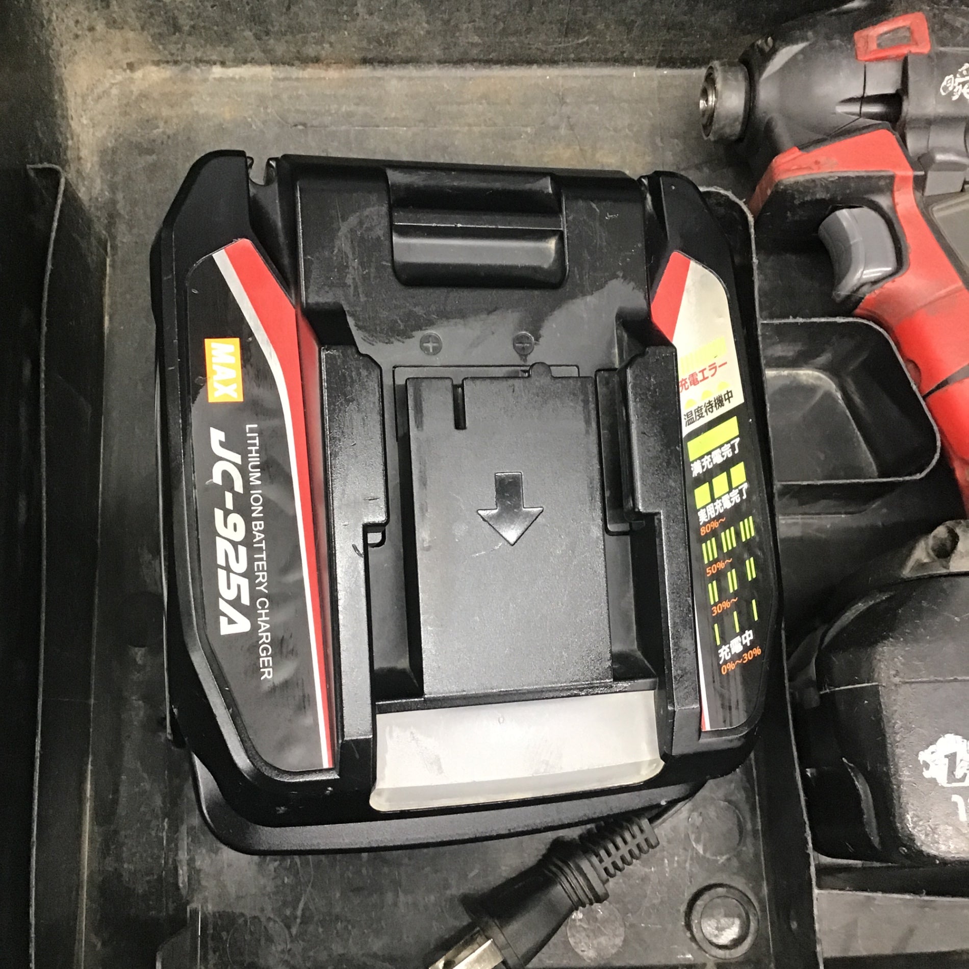 ジャンク品】 MAX インパクトドライバーPJ-ID152 逆転不可