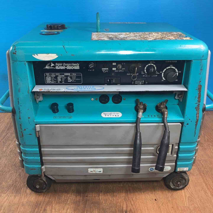 【店頭受取り限定】★デンヨー(Denyo) エンジンウェルダー GAW-180ES 積算時間 3528h【岩槻店】