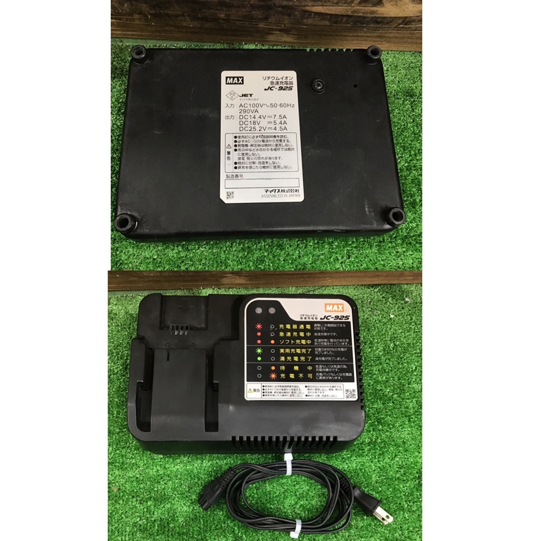 【中古品】マックス(MAX) コードレスフィニッシュネイラ TJ-35FN2-BC/1850A【桶川店】