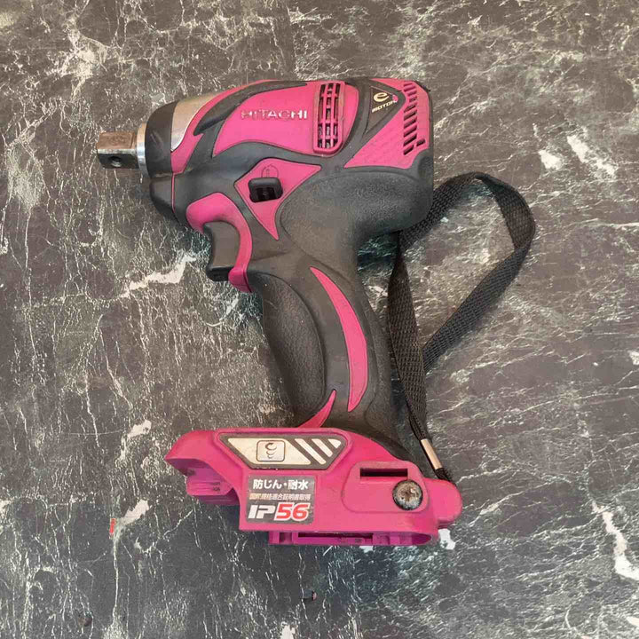 ◇HiKOKI(旧日立工機) 14.4V コードレスインパクトレンチ 充電式 レッド 蓄電池・充電器別売り WR14DBAL2(NN)本体のみ【八潮店】