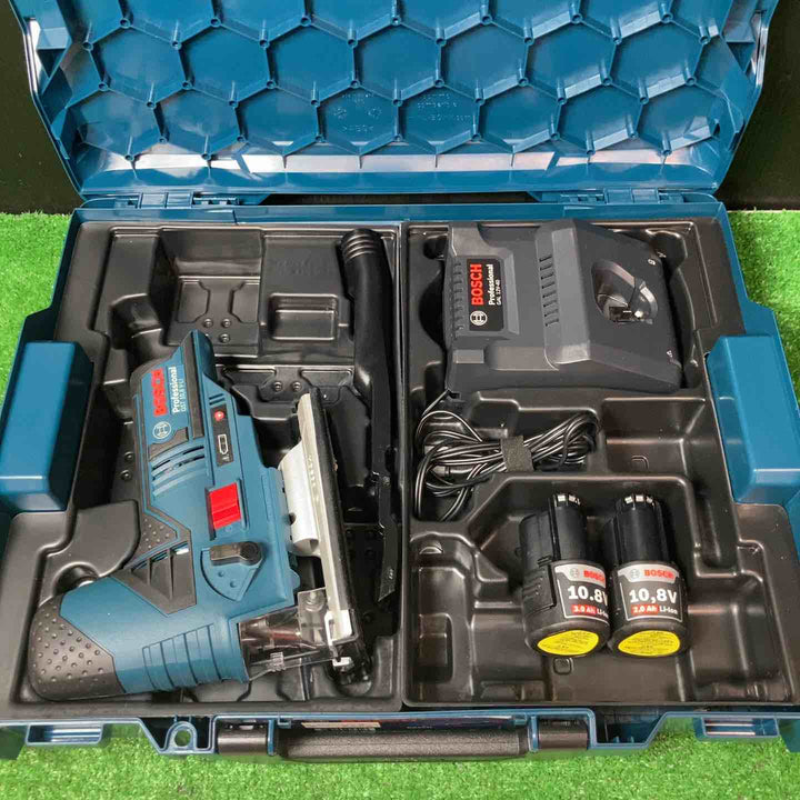 【美品】◇ボッシュ(BOSCH) 10.8V コードレスジグソーGST10.8V-LI バッテリー・充電器付き！【岩槻店】