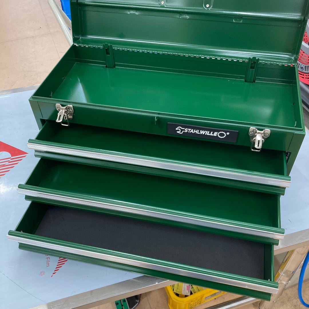【中古美品/店頭受取り限定】スタビレー(STAHLWILLE)トップチェスト 3段 グリーン 9197-0160JP【東大和店】