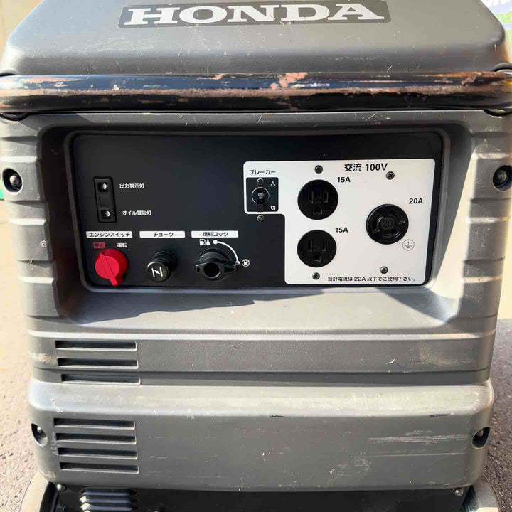 【中古・店頭受取り限定】 ホンダ HONDA  サイクロコンバーター 発電機 EX22 車輪 二重防音構造 【桶川店】