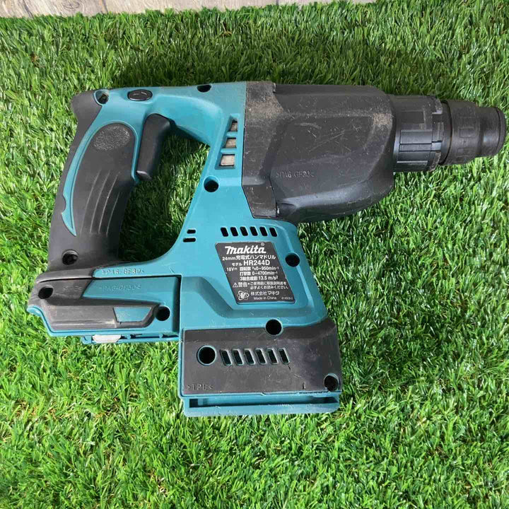 ☆マキタ(makita)18V コードレスハンマドリル HR244DZ ハンドル欠品 本体のみ【戸田店】