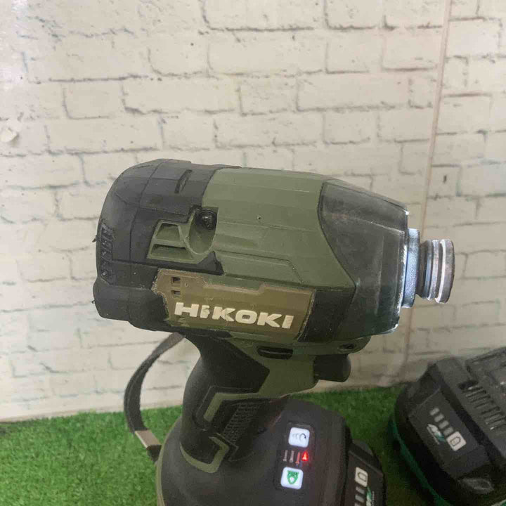 ★ハイコーキ(HIKOKI ※旧:日立工機) コードレスインパクトドライバ フォレストグリーン WH36DD(2XHGSZ)【町田店】