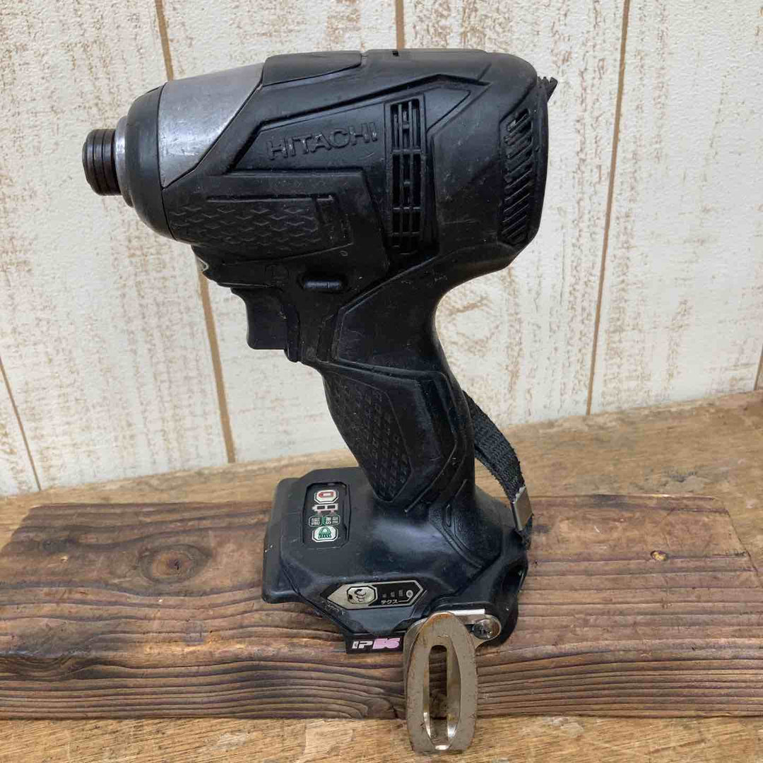 【中古品】★ハイコーキ(HIKOKI ※旧:日立工機) コードレスインパクトドライバー WH14DDL2(2LYPK)(B) 14V フルセット【柏店】
