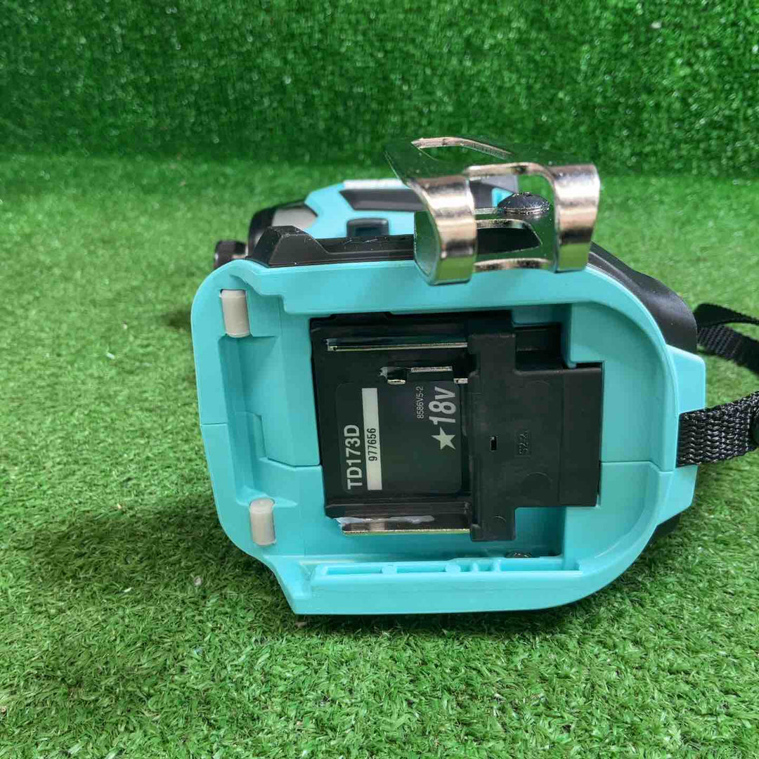 【本体＋ケース】マキタ(makita) 18Vコードレスインパクトドライバ TD173DGXTB ターコイズブルー【藤沢店】