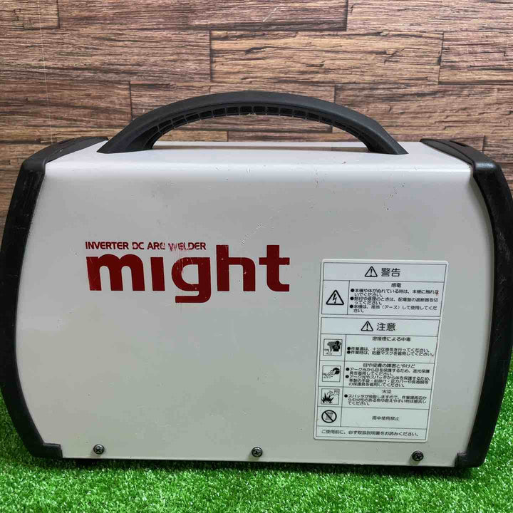 【新品ケーブル付き】マイト工業(might) 単相200Vインバーター直流アーク溶接機 MA-200DF【桶川店】