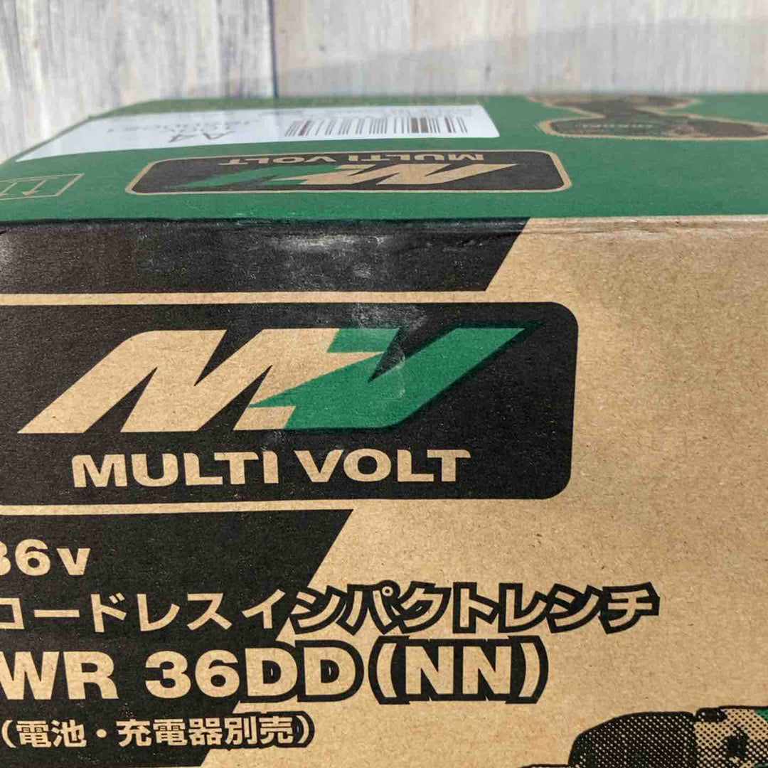 ★ハイコーキ(HIKOKI ※旧:日立工機) マルチボルトコードレスインパクトレンチ WR36DD(NN) 本体のみ【戸田店】