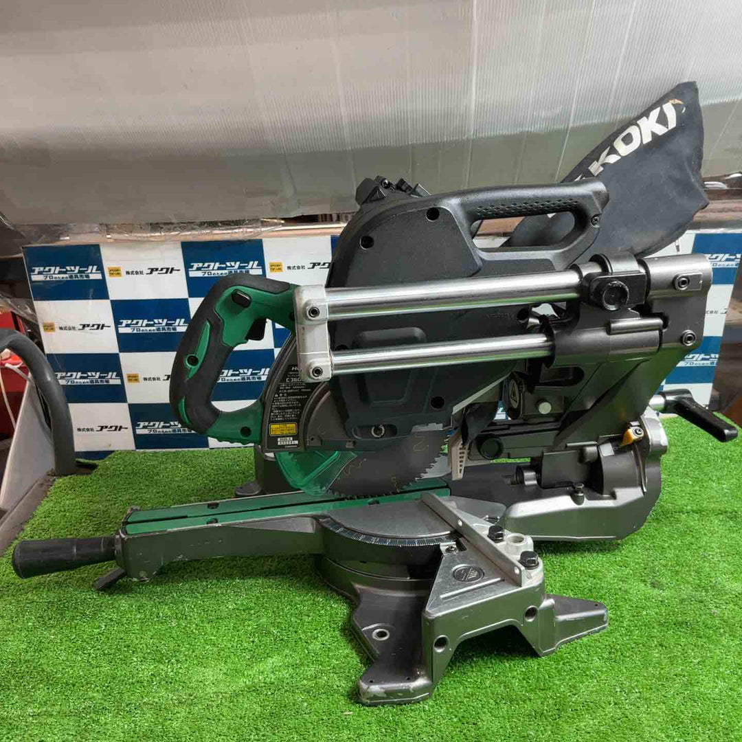 ★ハイコーキ(HIKOKI ※旧:日立工機) コードレス卓上スライド丸のこ C3606DRB(K)(NN)【草加店】