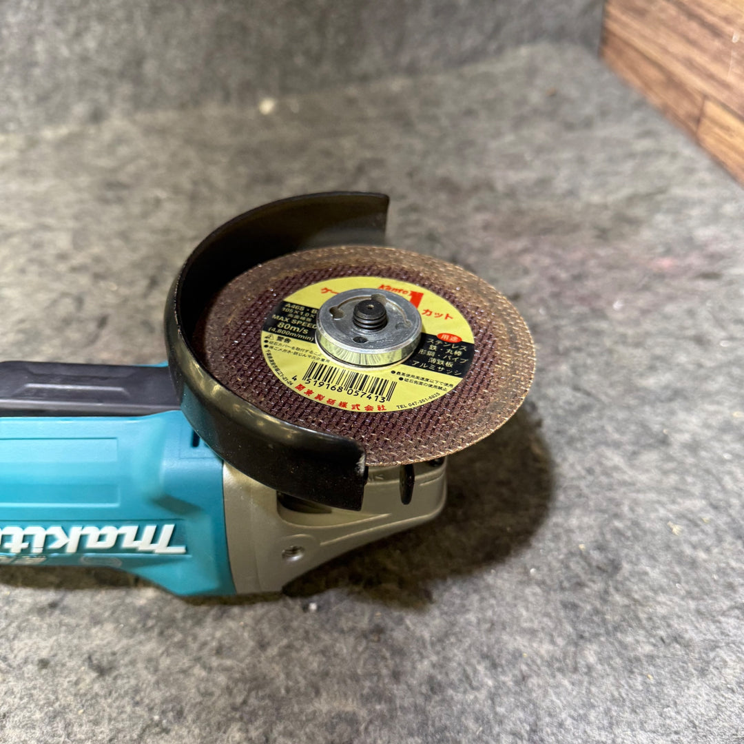 【美品】★マキタ(makita) 100mmコードレスディスクグラインダ GA408DRG【桶川店】