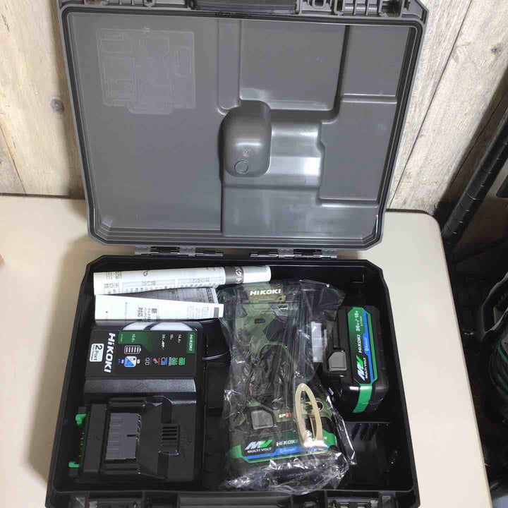 ★ハイコーキ(HIKOKI ※旧:日立工機) コードレスインパクトドライバ フォレストグリーン WH36DD(2XHGSZ)【戸田店】