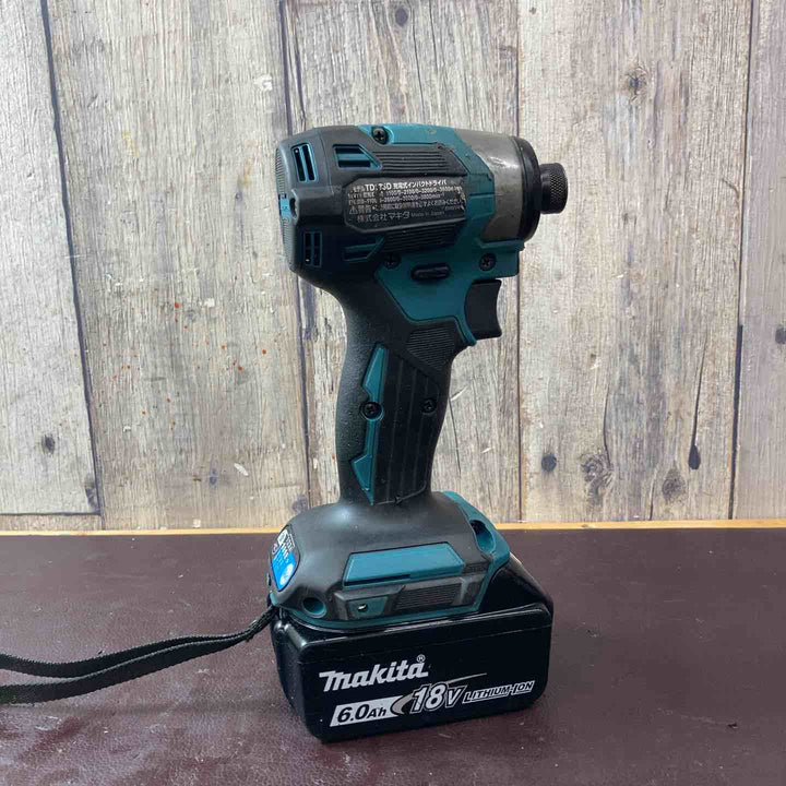 【中古品】マキタ(makita) コードレスインパクトドライバー TD173DZ バッテリー1個付属【東大和店】