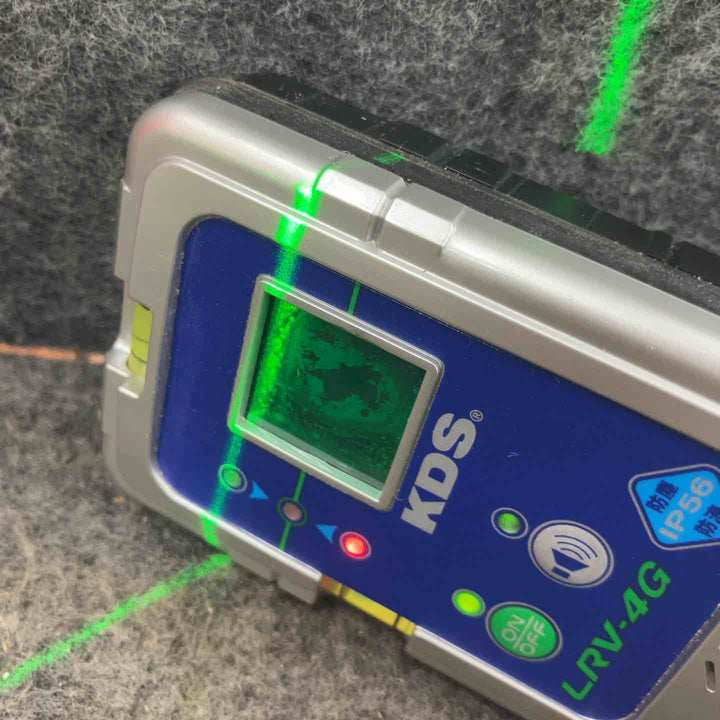 【現状品】◇ムラテックKDS グリーンレーザー墨出し器 ATL-45G スーパーレイ ACアダプタ、受光器付。未校正【鴻巣店】