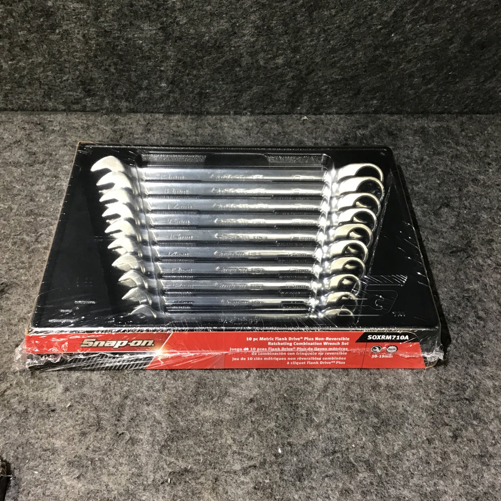 ▽Snap-on SOXRM710A ギヤレンチセット スナップオン 10mm-19mm