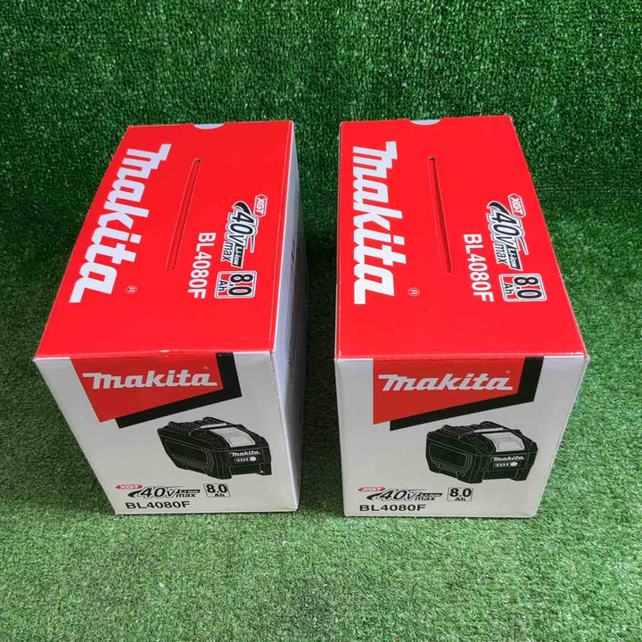 【未使用品】 マキタ(makita) リチウムイオンバッテリー 40Vmax/8.0Ah BL4080F 2個セット【藤沢店】