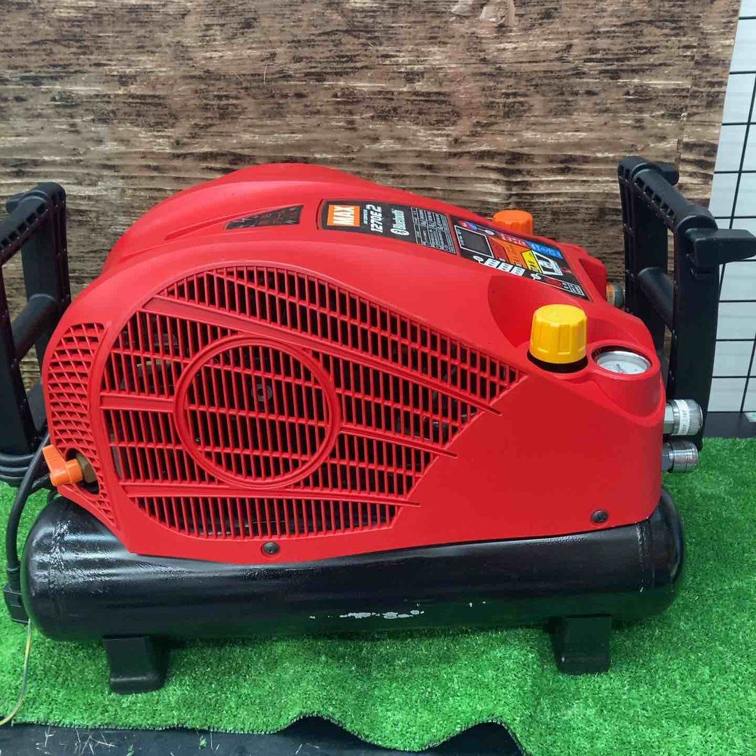 【美品】マックス(MAX) エアコンプレッサー AK-HL1270E2_レッド 動作確認済み【川越店】