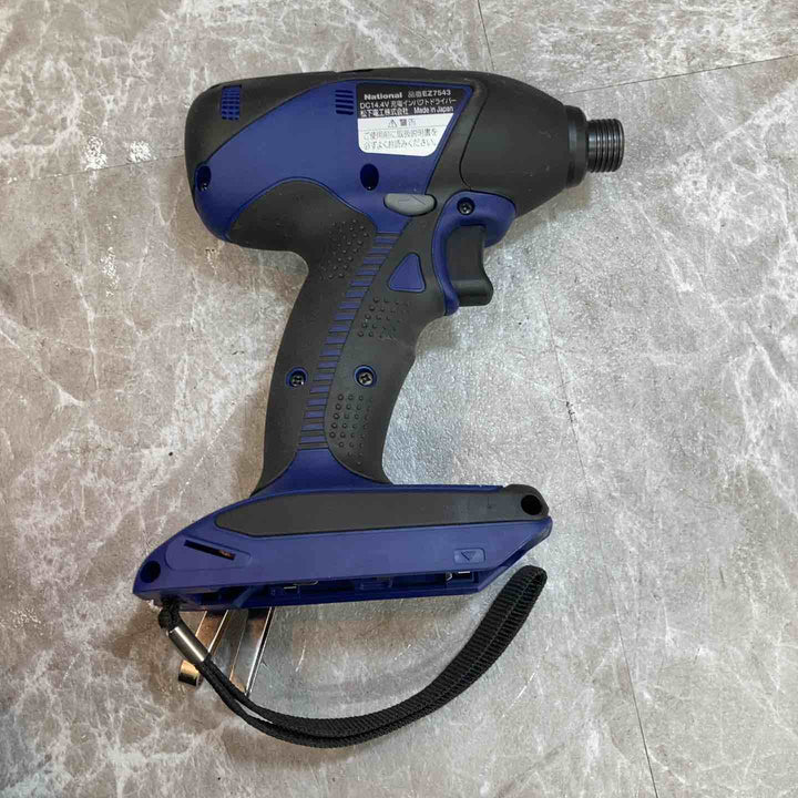 【中古品】◇パナソニック(Panasonic) コードレスインパクトドライバー(黒) EZ7543LN2S-B【八潮店】