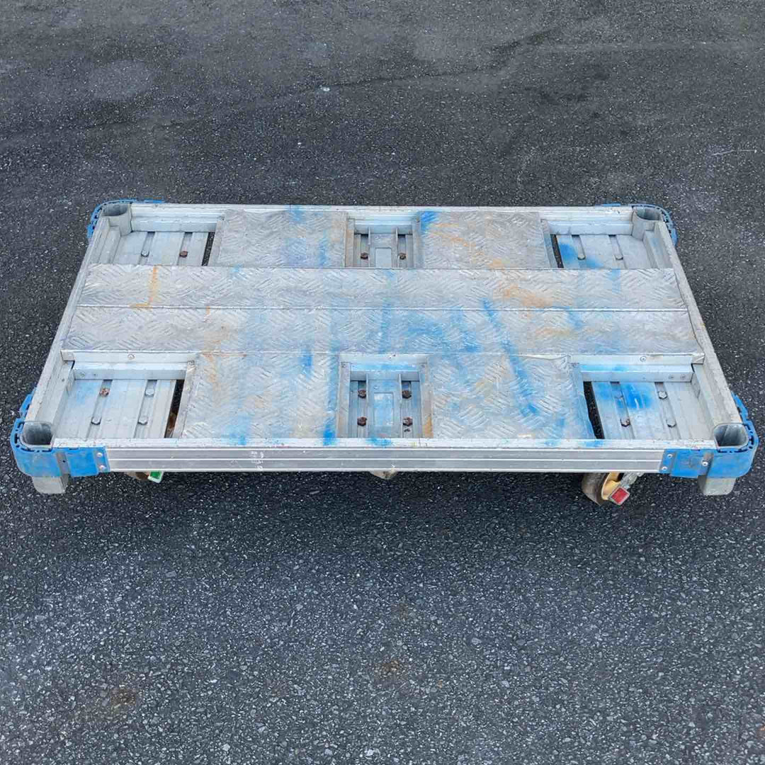 【店頭受取り限定】◇アルミ製 6輪台車 最大積載質量1t 大型台車【八潮店】