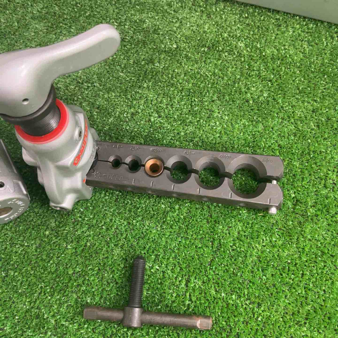 スーパーツール SUPERTOOL  チュービングツールセット(偏芯式) フィードハンドル型 新冷媒・新規格 TS456WH【草加店】