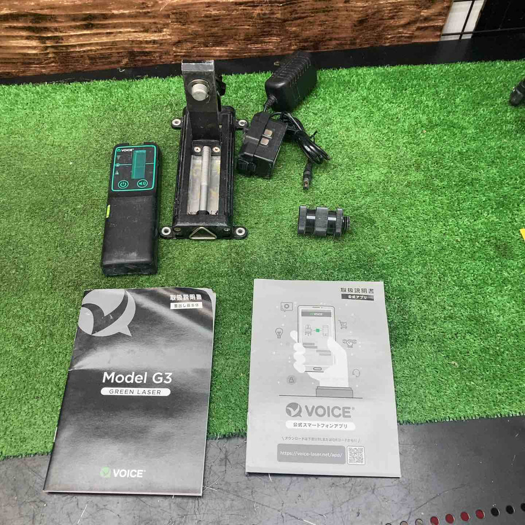 VOICE グリーンレーザー墨出し器 Model-G3【川越店】