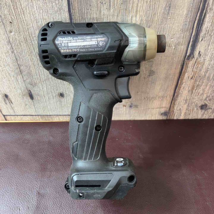 【中古品】マキタ(makita) コードレスインパクトドライバー TD111DZB 10.8V【東大和店】