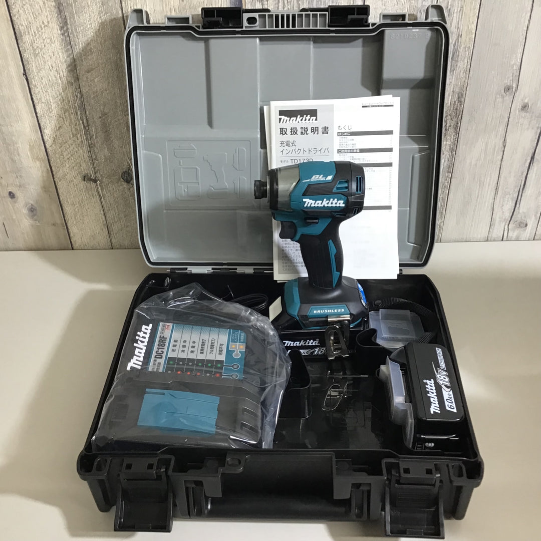 【未使用品】★送料無料★ マキタ makita TD173 3台セット 青黒オリーブ 18V 充電式インパクトドライバ【戸田店】